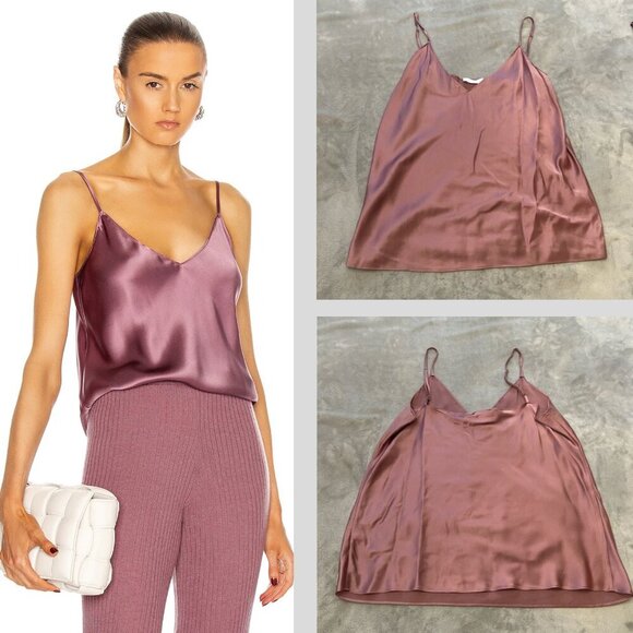 Sablyn Gloria 100% Silk Pink Camisole Tank Top 3099 - Picture 1 of 11